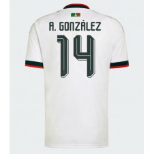 Mexico Armando Gonzalez #14 Bortedrakt VM 2026 Kortermet
